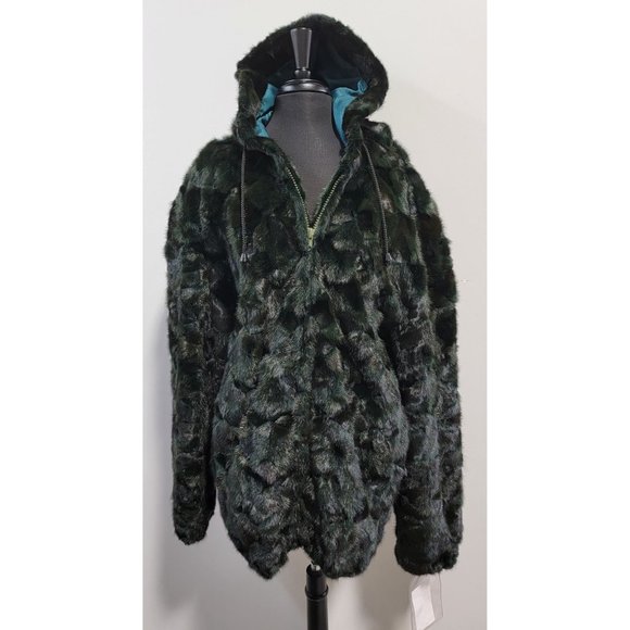 DaddyMax Mink Section Jacket